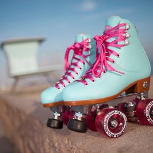 Moxi Beach Bunny Skates - Sky Blue